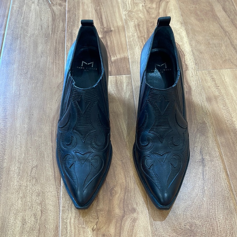 Marc Fisher Black Charly Boot Size 7.5